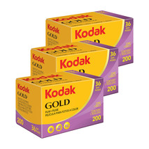 Kodak GOLD 200 Color Negative Film ISO 200 35mm Roll Film 36 Exposures -... - £76.39 GBP
