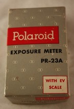 Vintage Polaroid PR-23A Exposure Meter EV Scale In Original Box General Electric - £15.37 GBP