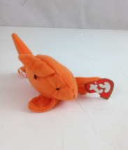 Vintage 1993 Ty Teenie Beanie Baby Goldie 5&quot; Bean Bag Plush With Tags - $3.95