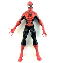 Spider-Man Classics Red &amp; Black Costume 6&quot; 2008 Hasbro Action Figure Loose - £19.86 GBP