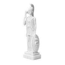 Athena Minerva Greek Roman Goddess Handmade Statue Sculpture Figure 7.48 inches - £24.86 GBP