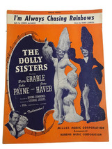 1918 I&#39;m Always Ch ASIN G Rainbows Sheet Music Dolly Sisters Movie Betty Grable - £3.91 GBP