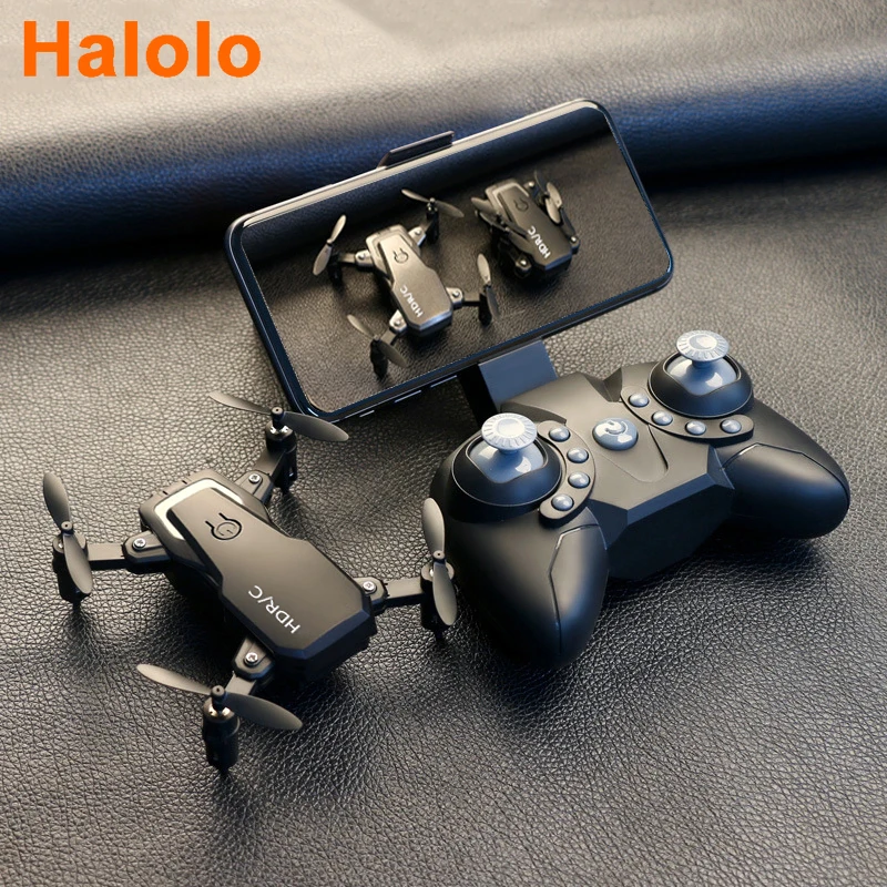 Halolo D2 LF606 D9 Foldable Mini Drone With RC Quadrocopter With Camera HD - £43.17 GBP+