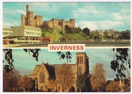 Postcard Inverness Castle &amp; St Andrews Cathedral Inverness Scotland UK - $2.96