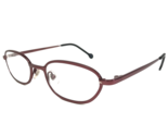 Vintage La Eyeworks Occhiali Montature PUNCH 578 Rosso Rotondo Cerchio C... - $65.08