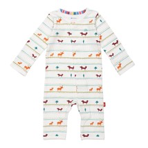 Magnetic Me baby&#39;s organic cotton coverall in River Crossing - £28.40 GBP