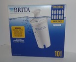 Box Of 10 Brita Pitcher Replacement Filters #987554  Value Pack New (~) - $39.59