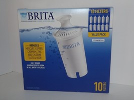 Box Of 10 Brita Pitcher Replacement Filters #987554  Value Pack New (~) - $39.59