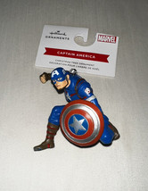Hallmark 2022 Marvel Captain America Christmas Tree Ornament New 4” Avengers - £13.58 GBP