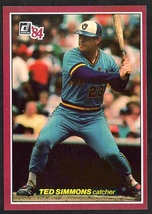 Milwaukee Brewers Ted Simmons 1984 Donruss Action All Stars #58 nr mt   ! - £0.40 GBP