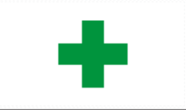 Medical Cannabis 3&#39;x5&#39; Flag Rough Tex® 68D Nylon - £15.32 GBP