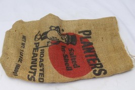 Mr Peanut Planters Salted In-Shell Roasted Peanut Burlap Bag 1 lb 8oz  1... - $11.75
