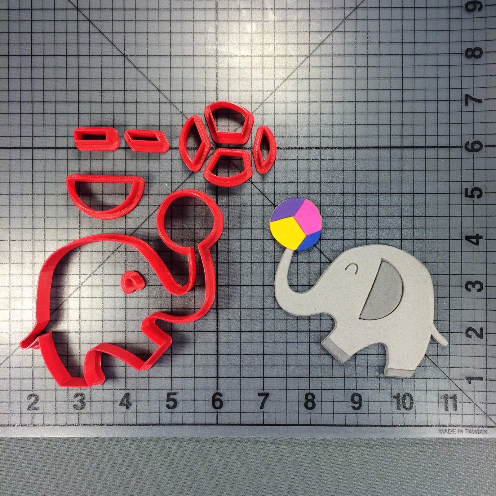 Primary image for Elephant 266-097 Cookie Cutter Set