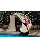 SR Smith Cyclone In Ground Pool Slide Right Turn in Sandstone - 698-209-58123 - $1,185.00