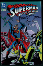 COA Mike Zeck Collection Copy Superman The Man of Steel Gallery #1 Inter... - $564.09 MXN