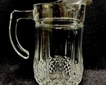 Cristal d Arques France 24% Lead Crystal Glass Pitcher 9” Tall - £14.95 GBP