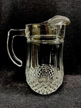 Cristal d Arques France 24% Lead Crystal Glass Pitcher 9” Tall - £15.03 GBP