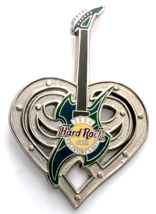 Hard Rock Cafe 2004 Valentine’s Day Heart Electric Guitar Pin Music Them... - $13.99
