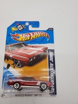 Hot Wheels 70 Pontiac GTO 1:64 Scale Die Cast 2011 V5605 - $6.97