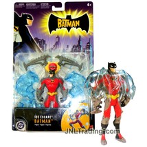 Yr 2005 DC Comics Animated 5 Inch Figure ICE ESCAPE BATMAN with Sonic Disrupters - $44.99