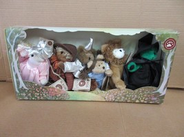 NOS Boyds Bears Wizard Of Oz Collection 6 Piece Jointed Plush Set 567934  D - $186.65