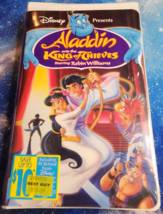 Vhs Tape Walt Disney Masterpiece Aladdin And The King Of Thieve Sealed Movie Vcr - £4.62 GBP