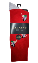 ( 1 PAIR ) Gold Toe Men&#39;s Fresh Odor Control 24/7 Socks Shoe Sz  6-12 1/... - £7.01 GBP