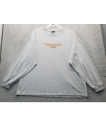 Harley Davidson Charlotte NC Motorcycles Shirt Mens 2X Gray Skull Logo F... - $33.08 CAD