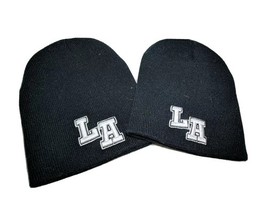 LA Los Angeles Black Beanies - $357.95 MXN