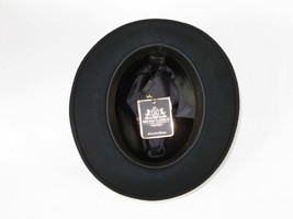 Men Bruno Capelo Hat Australian Wool Fedora Untouchable EXECUTIVE EX320 Black image 2