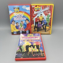 Lot of 3 DVDs The Wiggles Racing the Rainbow, Magical Adventure, Wiggledancing! - £11.14 GBP