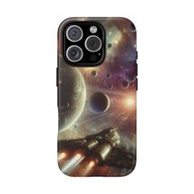 Space Art Tough Cases, Spaceship Traveling Protection for iPhone Galaxy ... - $524.68 MXN