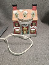 Liberty Bell Christmas Hand Painted Ceramic Grand Hotel Xmas Village House &#39;95 - £10.48 GBP