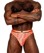 MALE POWER THONG RUDE AWAKENING O RING FRONT STRETCH MESH COMFORT - €19,26 EUR