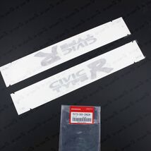 GENUINE HONDA CIVIC TYPE-R EK9 SIDE DECAL DARK OUTLINE 75773-S03-Z00ZA S... - $242.01