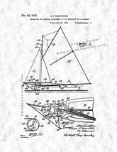 Mechanism For Angular Adjustment Of The Bowsprit Of A Sailboat Patent Print - Gu - £5.97 GBP+