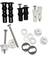 Metal Universal Toilet Seats Hinges Bolt Screws Toilet Seat Fixings Expa... - $43.84 CAD