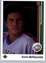 1989 Upper Deck 367 Kevin McReynolds  New York Mets - $0.99
