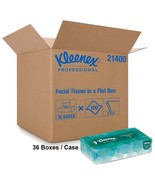Kleenex Facial Tissue 2-Ply White, 100 Tissue/ Box, 36 Boxes/Cs, Kimberl... - £66.18 GBP