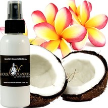 Coconut Frangipani Room Air Freshener Spray, Linen Pillow Mist Home Fragrance - £10.35 GBP+