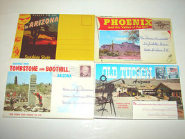 4 1960-70&#39;s Arizona Souvenir Postcard Folder Photo Sets - $13.99