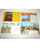 4 1960-70&#39;s Arizona Souvenir Postcard Folder Photo Sets - $13.99