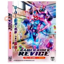 DVD Anime Kamen Rider Revice Vol.1-50 End + 2 Movie Eng Sub Region All - £24.05 GBP