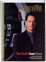 American Way American Airlines Magazine Tom Hanks&#39; Inner Space April 1, 1998  - £14.24 GBP