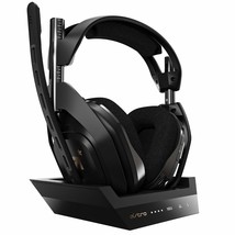 Astro Gaming A50 Wireless Headset + Base Station Gen 4 - Compatible, Black/Gold - £224.37 GBP
