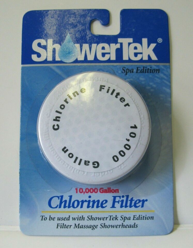 ShowerTek Spa Edition Chlorine Filter 10,000 Gallon Filter Massage Showe... - $2.95