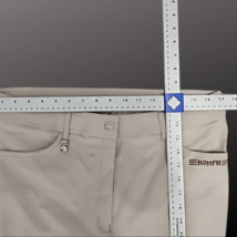 Romfh Full Seat Tan English Breeches Size 34L Pre-Loved image 8