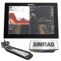 Simrad NSX™ 3012 Radar Bundle - HALO20+ Radar Dome &amp; Active Imaging™ 3-in-1 Tran - £3,848.57 GBP