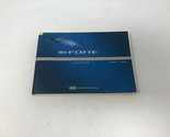 2013 Kia Forte Owners Manual Handbook OEM G04B28007 - $35.99