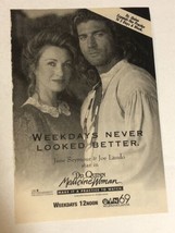 Dr Quinn Medicine Woman Guide Print Ad Jane Seymour Joe Lando TPA15 - $5.93